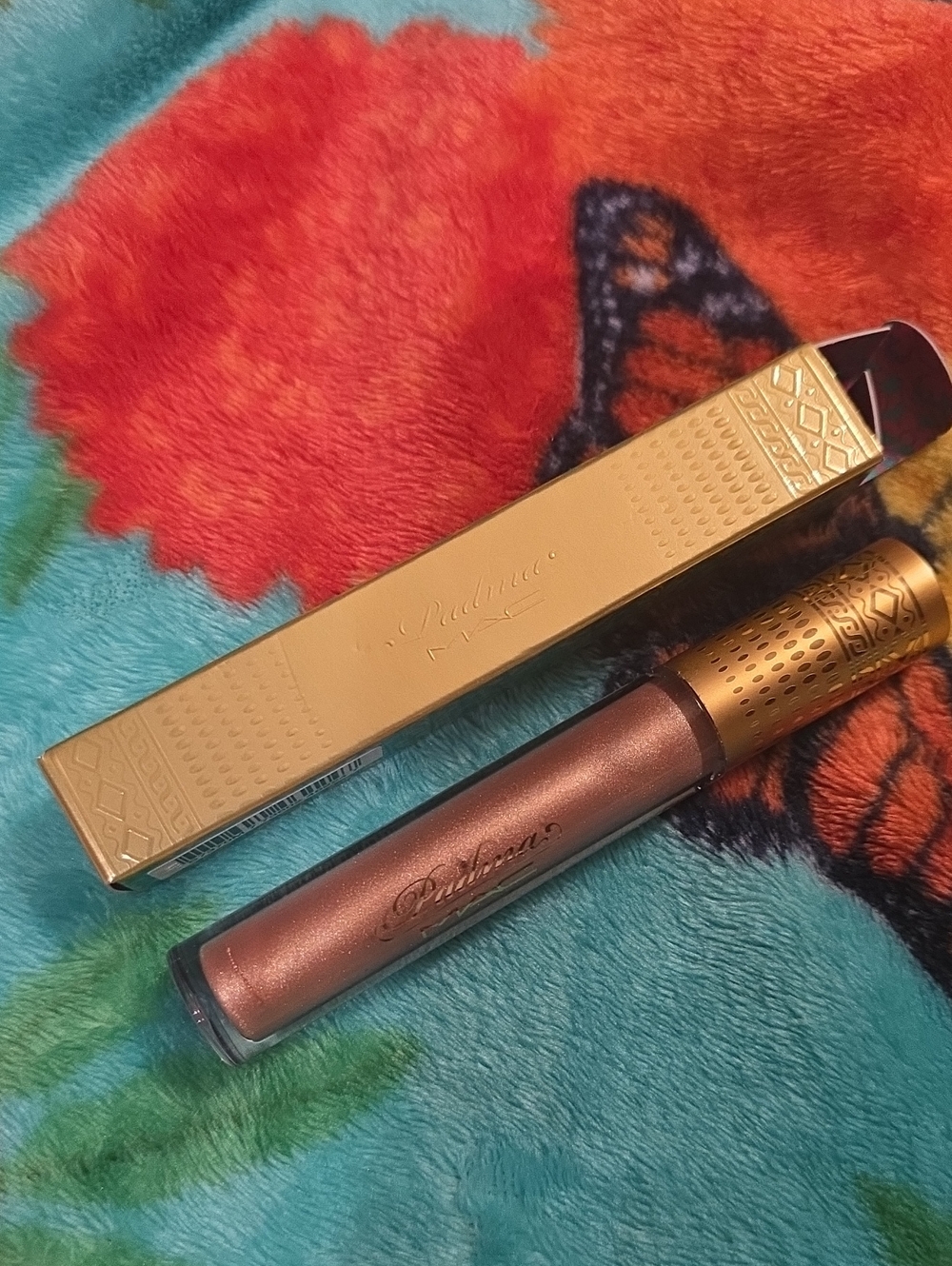 Mac Nefertiti Cremesheen Glass Lip Gloss NIB Padma Lakshmi NIB